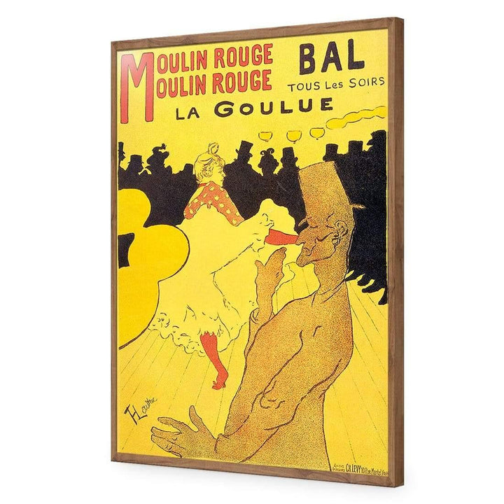 Moulin Rouge la Goulue By Toulouse-Lautrec Wall Art
