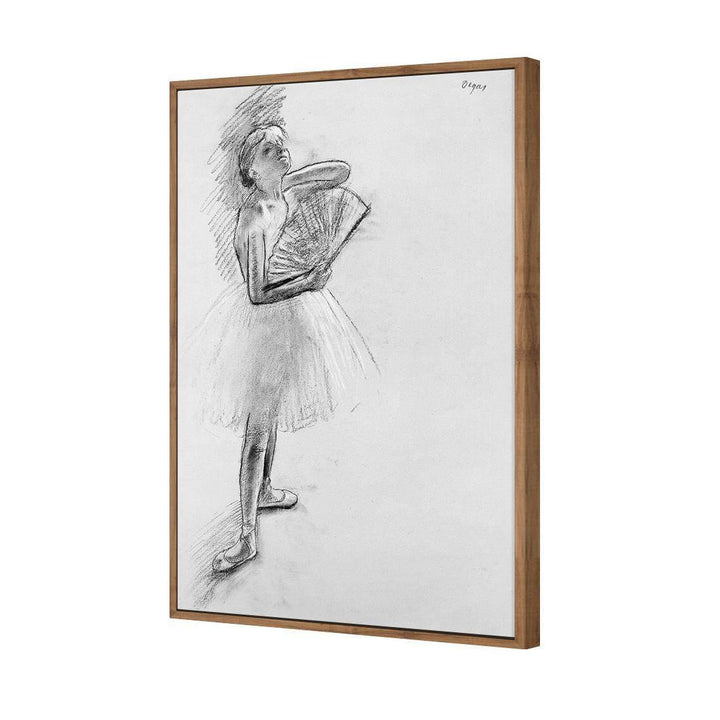Dancer with a Fan By Edgar Degas Wall Art