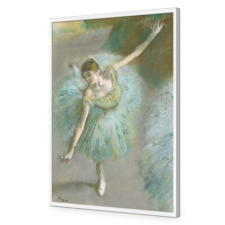 Dancer in Green By Edgar Degas Wall Art