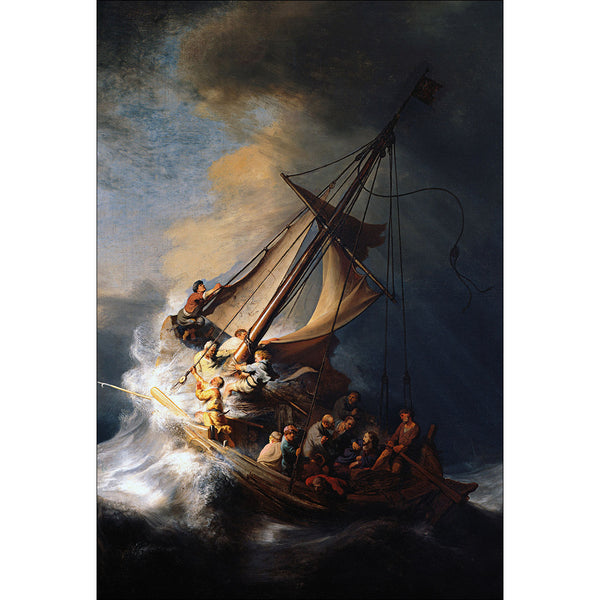 Storm on the Sea of Galilee by Rembrandt