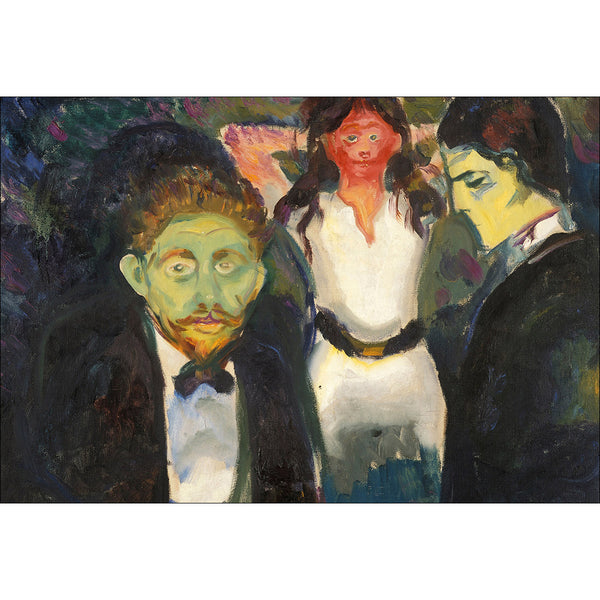 Jealousy by Edvard Munch