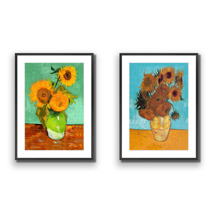 Sunflowers Perfect Pairs Wall Art