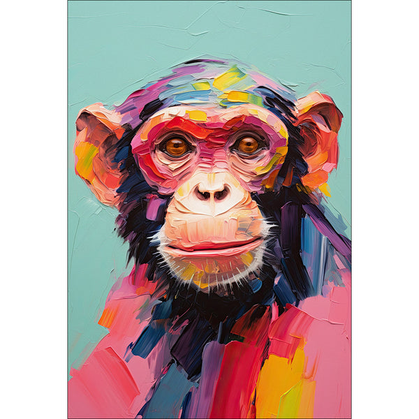 Pastel Painted Monkey