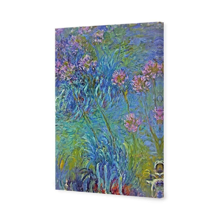 Agapanthus By Monet Wall Art
