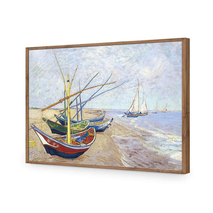 Fishing Boats at Sainte-Marie By Van Gogh Wall Art
