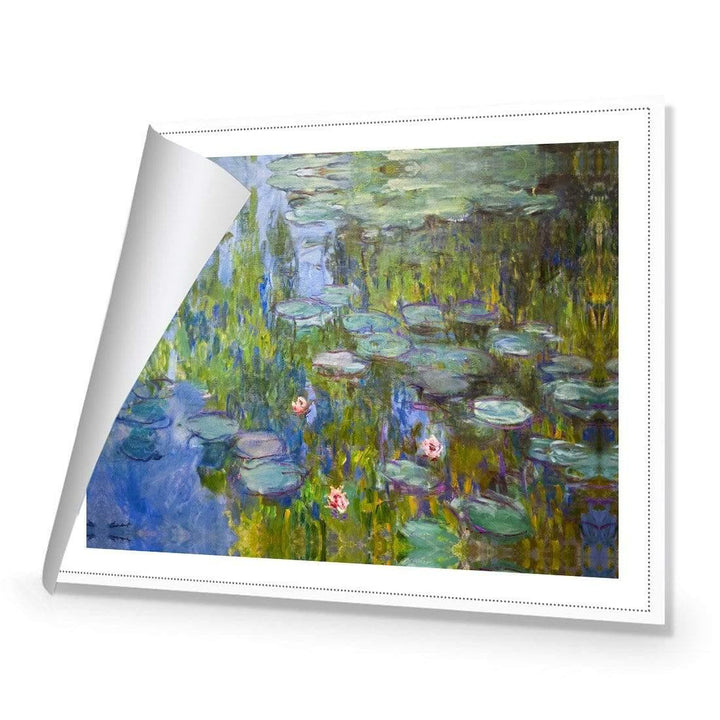 Sea Roses By Monet Wall Art