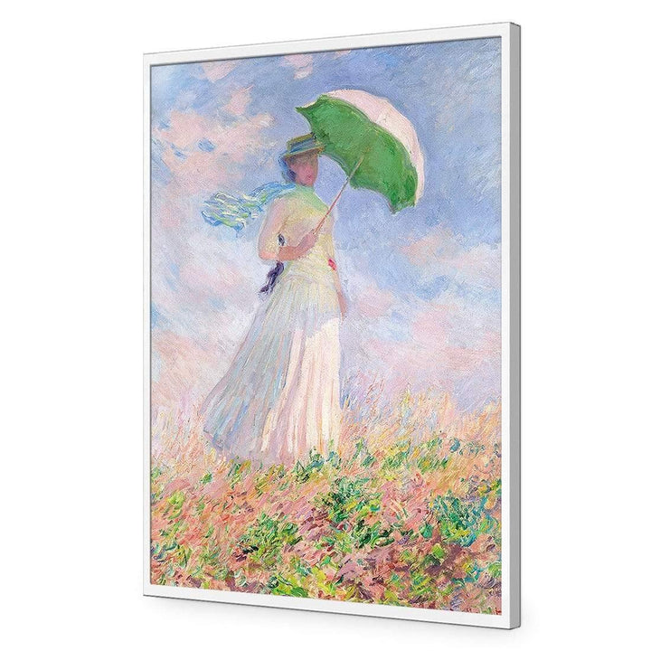 Woman With a Parasol By Monet Wall Art