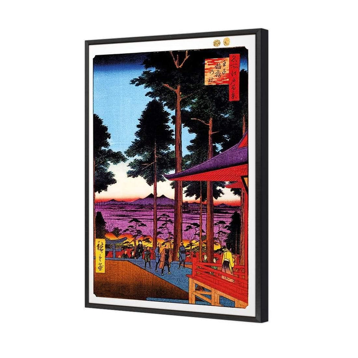 Hiroshige, Oji Inari Shrine, Original (rectangle) Wall Art