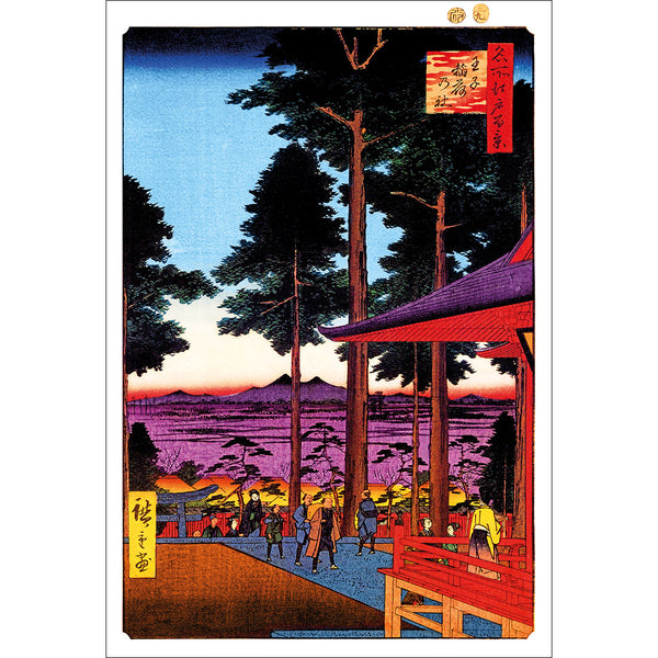 Hiroshige, Oji Inari Shrine
