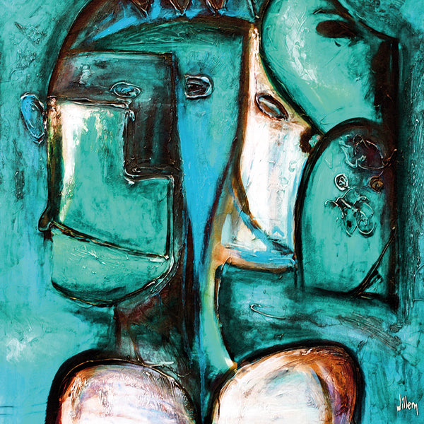 Griessel Koppen, Teal (Square)