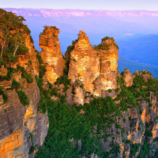 Blue Mountains (square) Wall Art