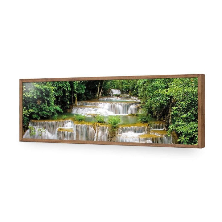 Tropical Waterfall - Horizontal, Original (Long) Wall Art