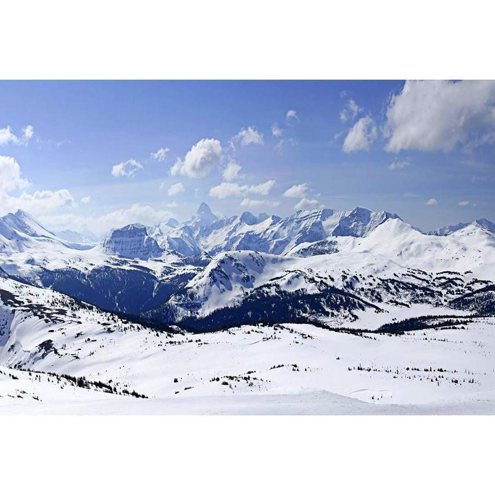Snowy Mountain Panoramic, Original Wall Art