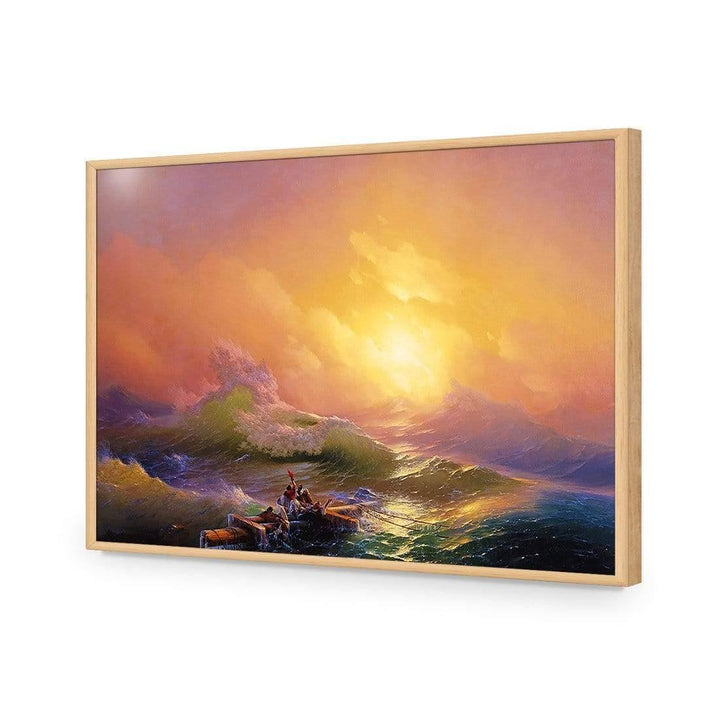 The Ninth Wave By Ivan Aivazovsky Wall Art