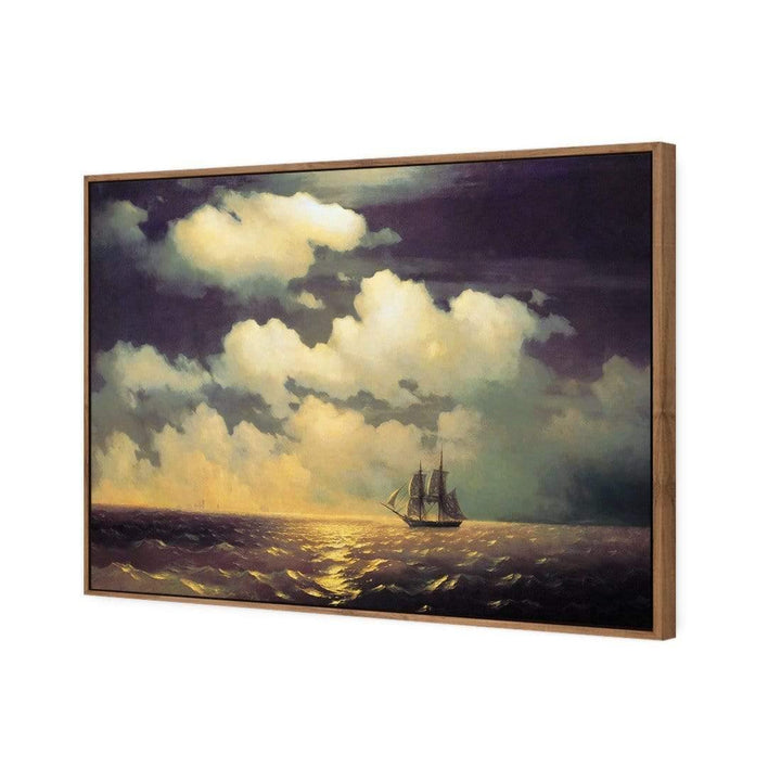 The Victorious Brig Mercury By Ivan Aivazovsky Wall Art