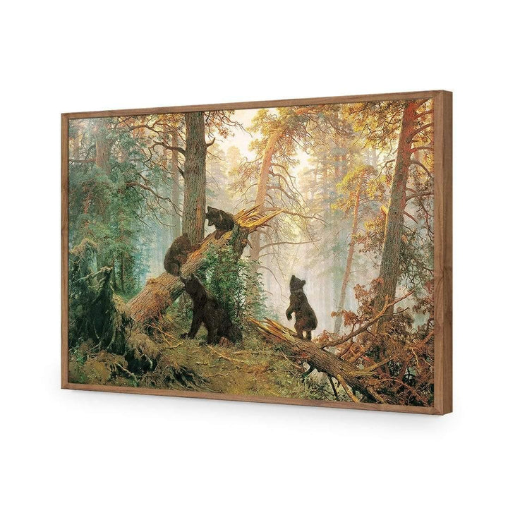 Morning in a Pine Forest By Ivan Shishkin Wall Art