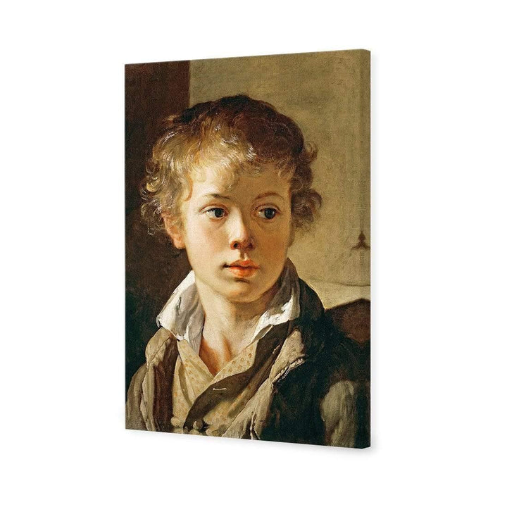 Portrait of the Artist's Son By Vasily Tropinin Wall Art