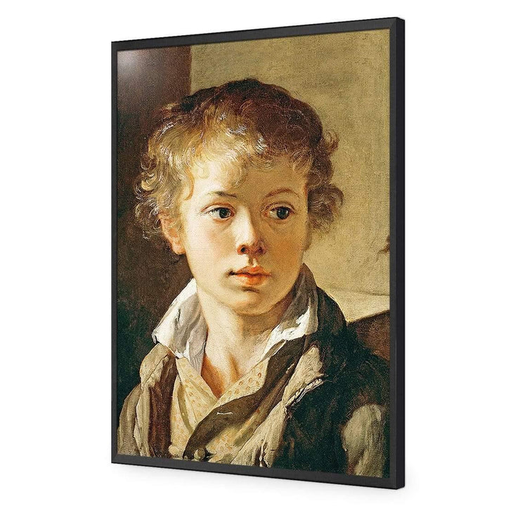 Portrait of the Artist's Son By Vasily Tropinin Wall Art