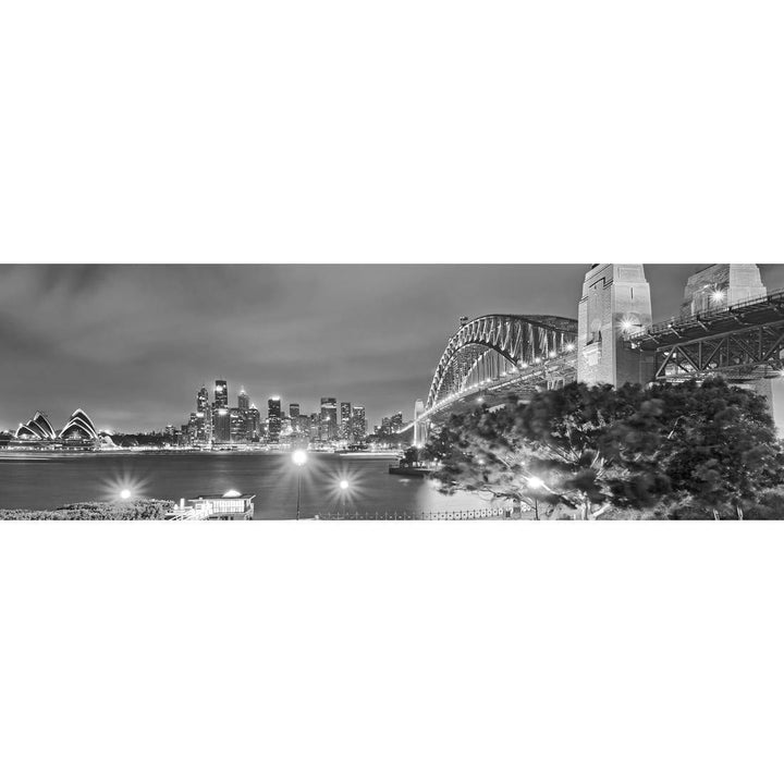 Sydney Harbour and Opera House (long) Wall Art