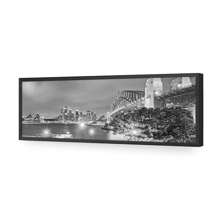 Sydney Harbour and Opera House (long) Wall Art