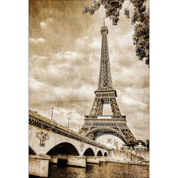Antique Eiffel Tower (Portrait)