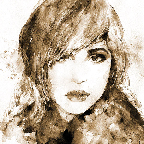 Painted Lady, Sepia (square)