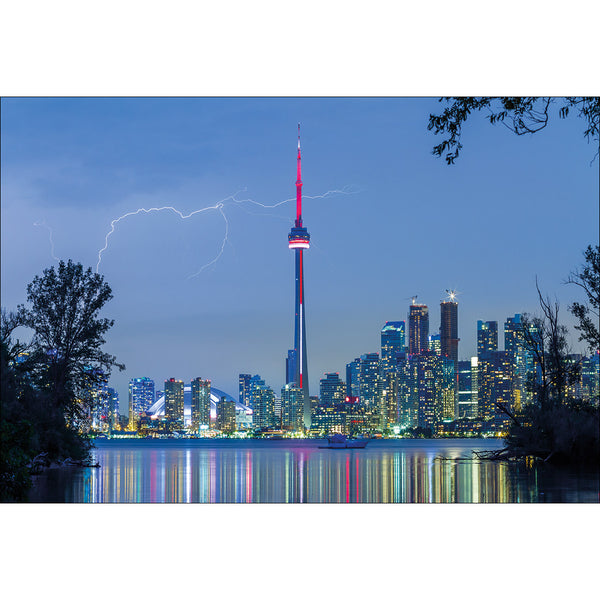 Storm over Toronto Skyline