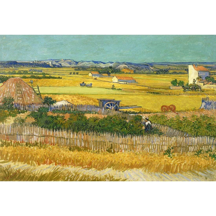 Harvest By Van Gogh Wall Art