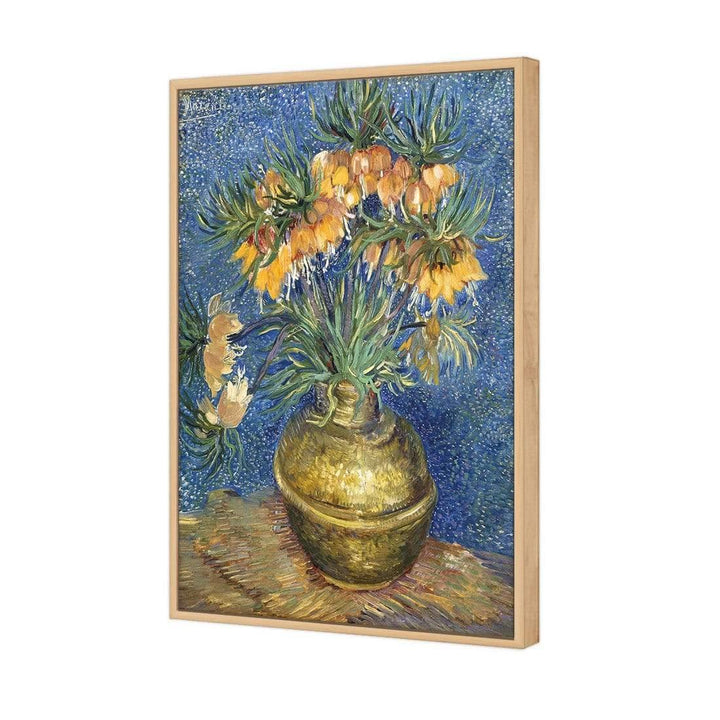 Flowers in Copper Vase By Van Gogh Wall Art