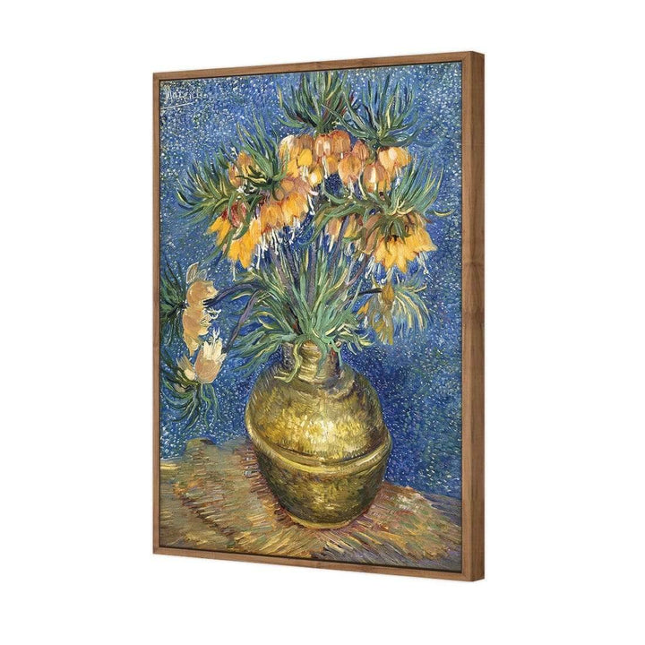 Flowers in Copper Vase By Van Gogh Wall Art