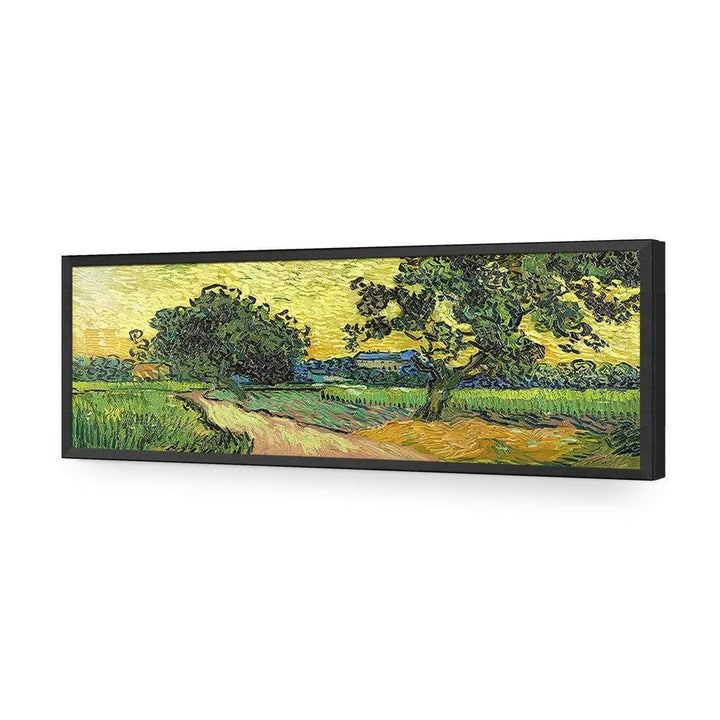 Landscape At Twilight By Van Gogh Wall Art