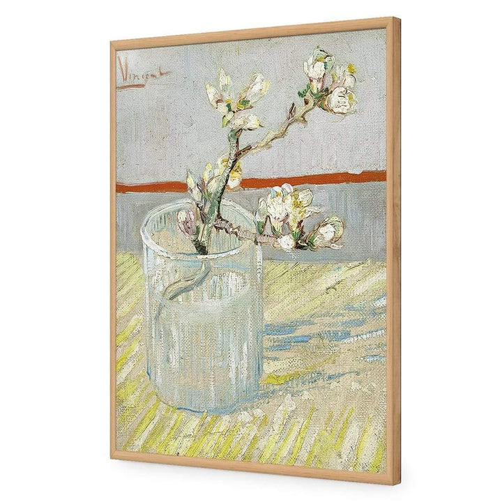 Sprig of Flowering Almond in a Vase By Van Gogh Wall Art