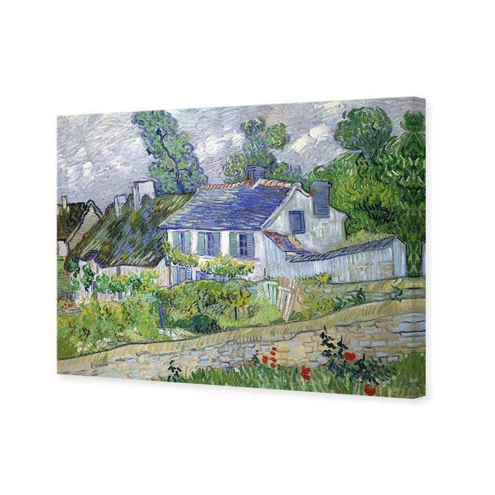 Houses At Auvers By Van Gogh Wall Art