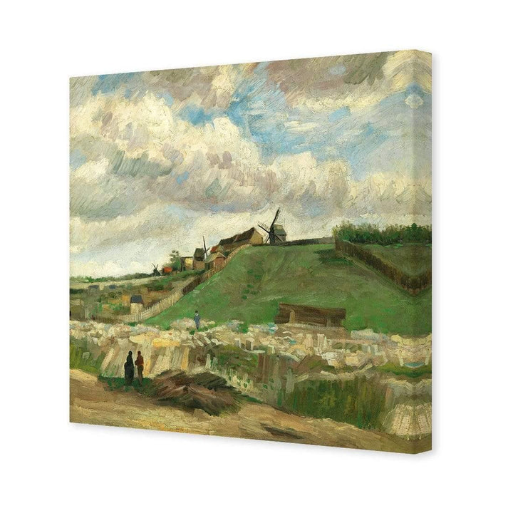 The Hill of Montmartre By Van Gogh Wall Art