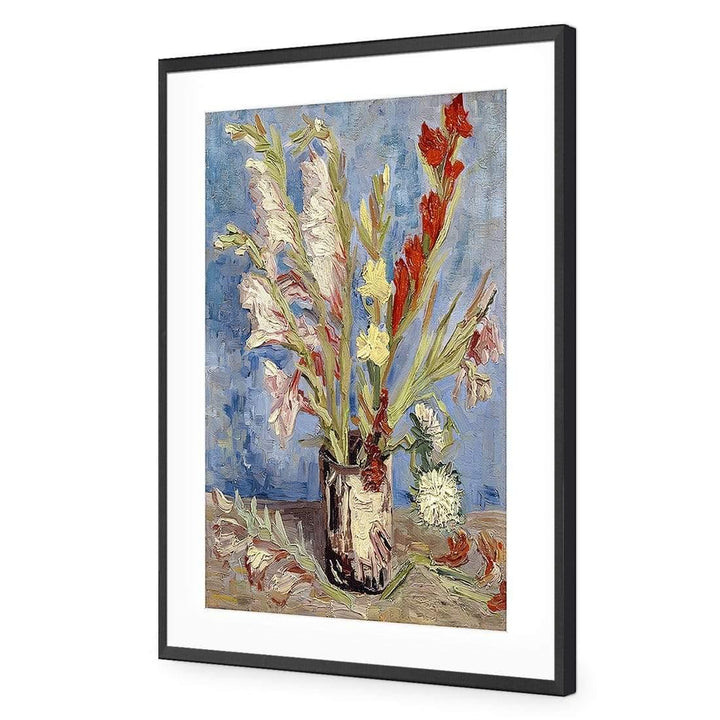 Vase Of Gladioli By Van Gogh Wall Art
