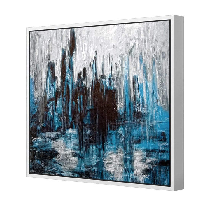 City under Siege (square) Wall Art