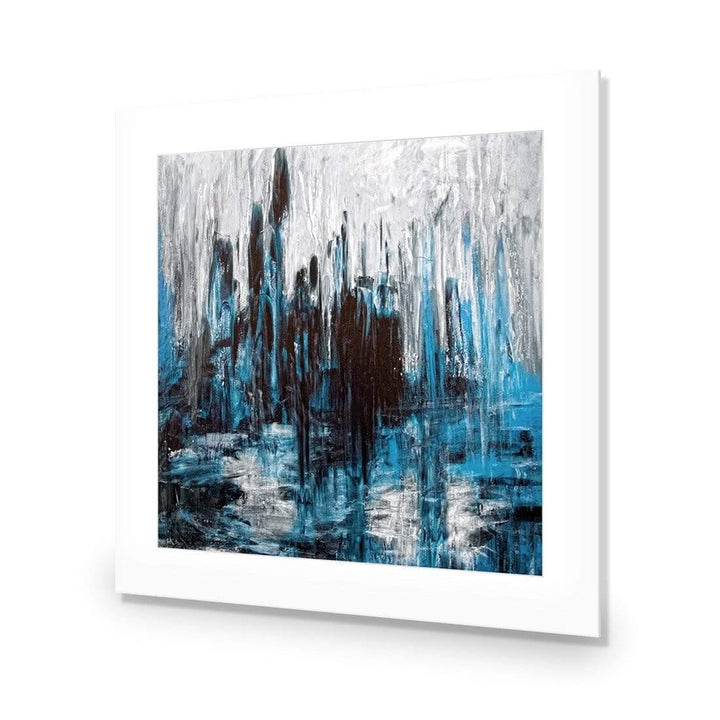 City under Siege (square) Wall Art