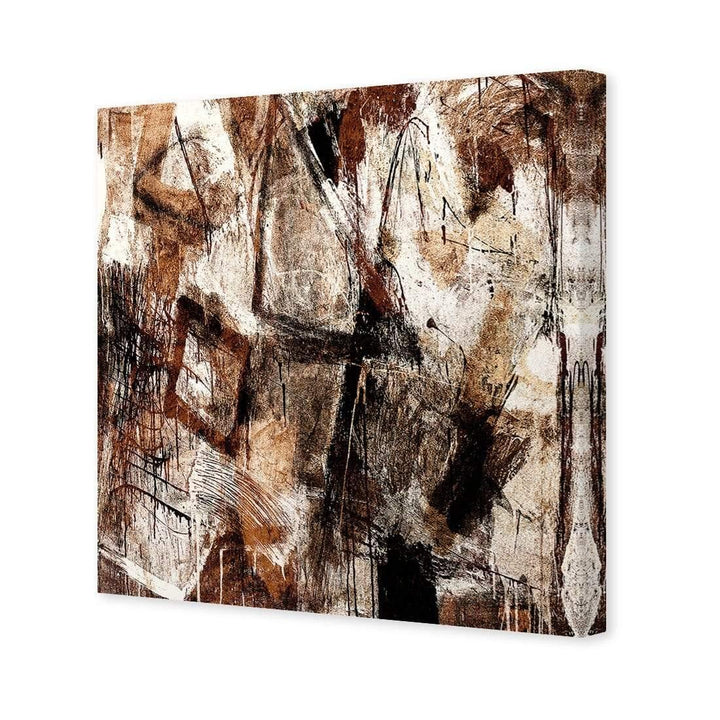Craze of Brown (square) Wall Art