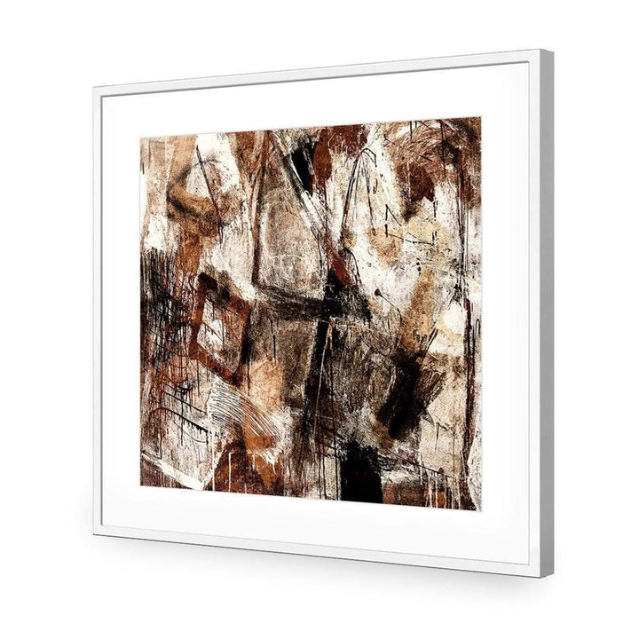 Craze of Brown (square) Wall Art