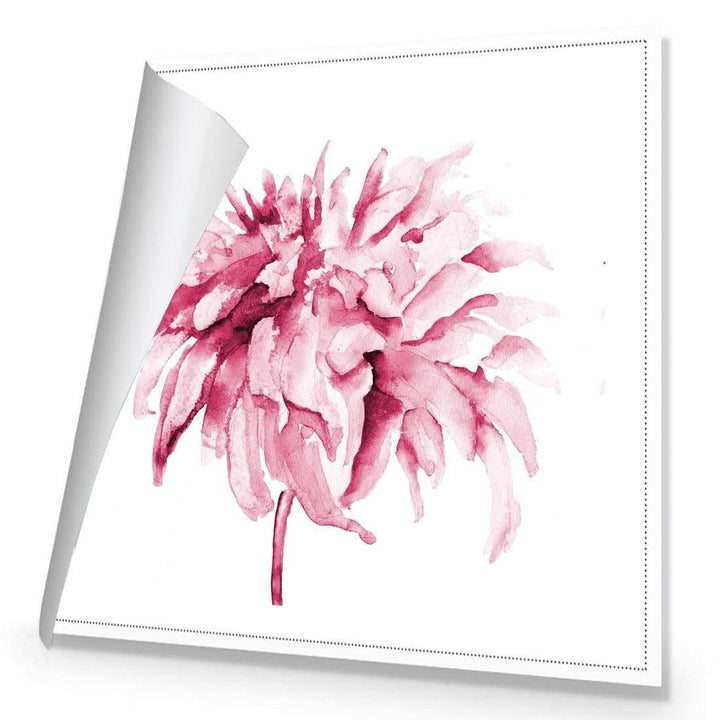 Fairy Floss, Pink (square) Wall Art