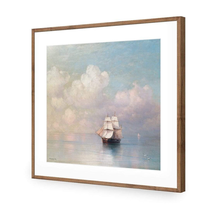 Halcyon Days (square) By Ivan Aivazovsky Wall Art