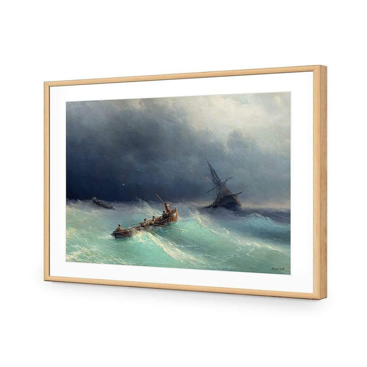 Ocean's Fury By Ivan Aivazovsky Wall Art
