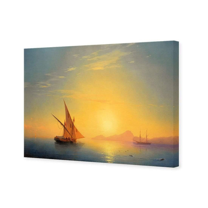 Sunset over Italy By Ivan Aivazovsky Wall Art