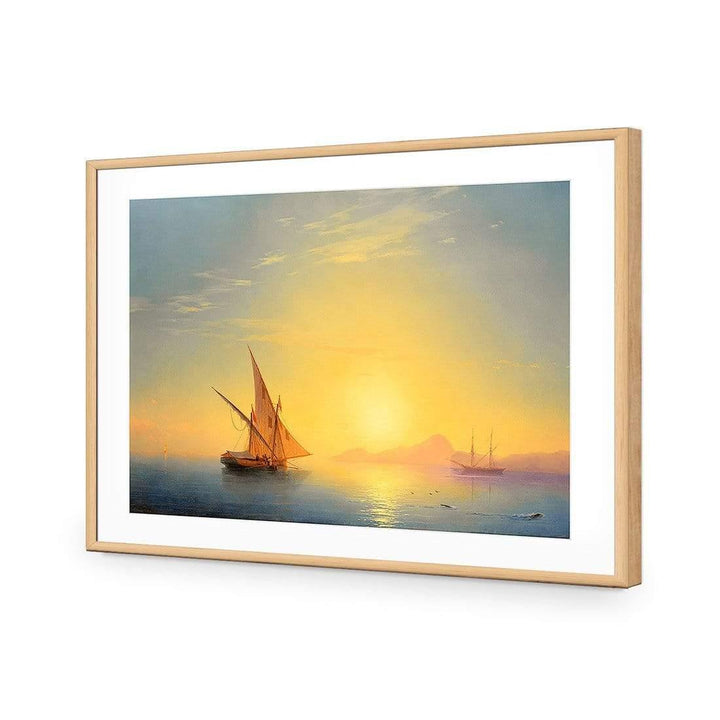 Sunset over Italy By Ivan Aivazovsky Wall Art