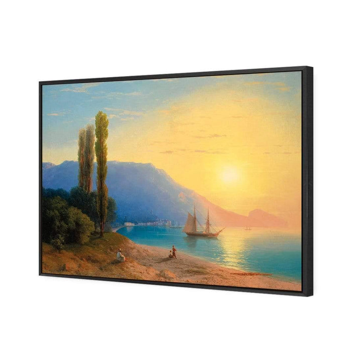 Sunset Harbour By Ivan Aivazovsky Wall Art