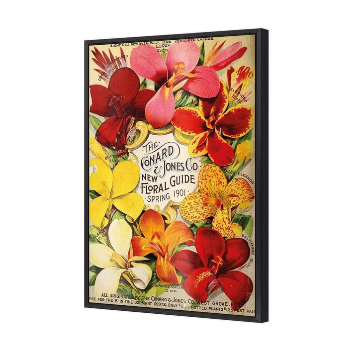 New Floral Guide 1901 Lilies Wall Art