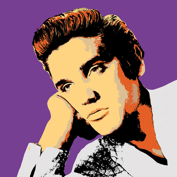 Elvis Popart Purple