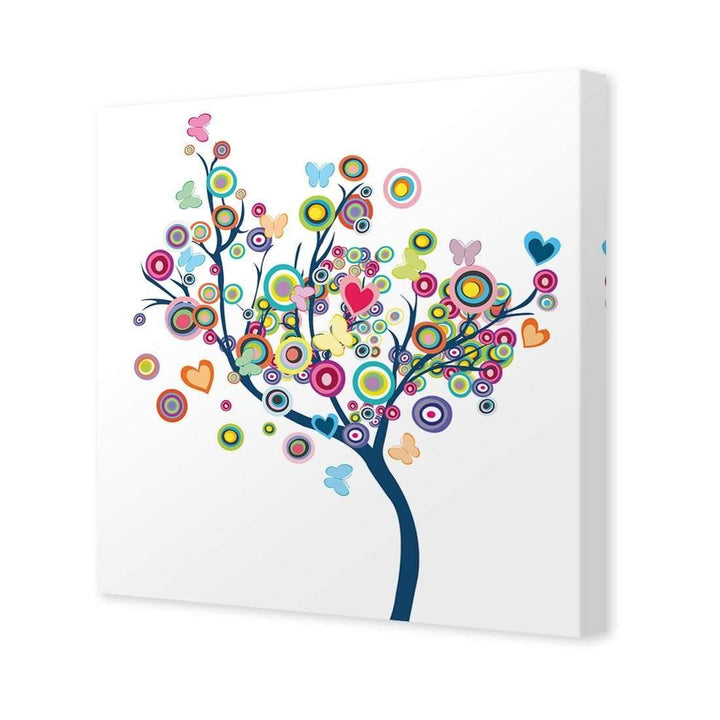 Bubblegum Tree (square) Wall Art