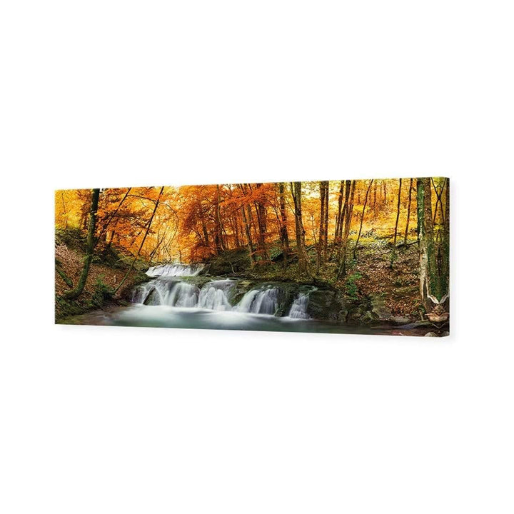 Autumn Waterfalls (long) Wall Art