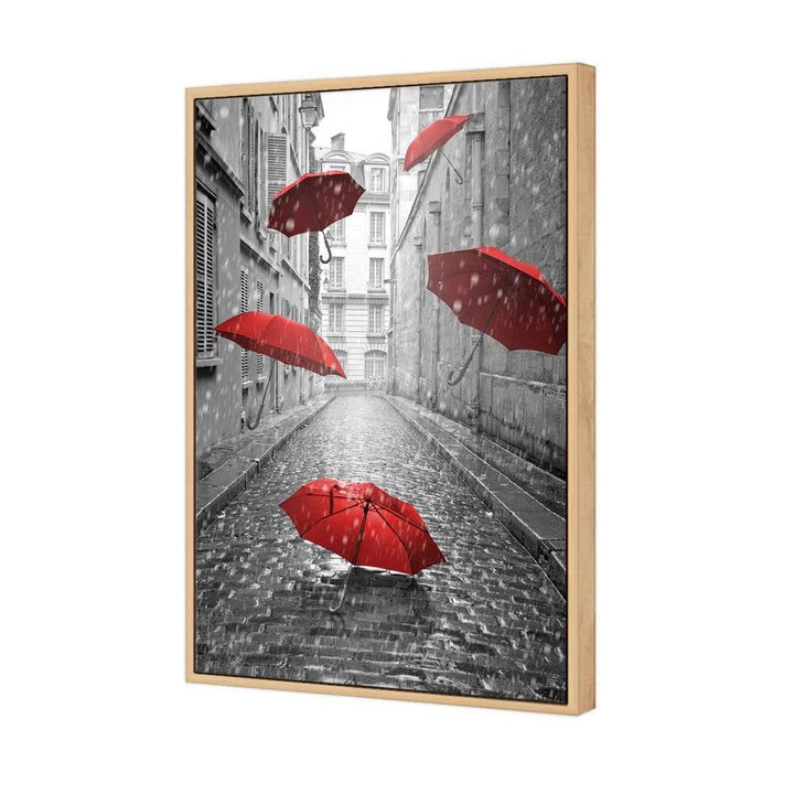 Raining Umbrellas Wall Art